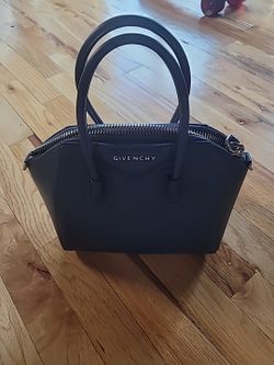 Balenciaga Blue Leather Mini Handbag 