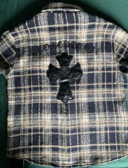 Chrome Hearts Long Sleeve Flannel Size Small