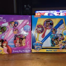 🙂NEW CHOICE OF DISNEY PRINCESS OR PAW PATROL MUSIC SET