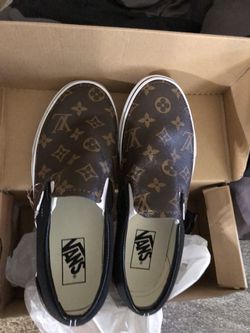 Custom Louis Vuitton Vans Shoes