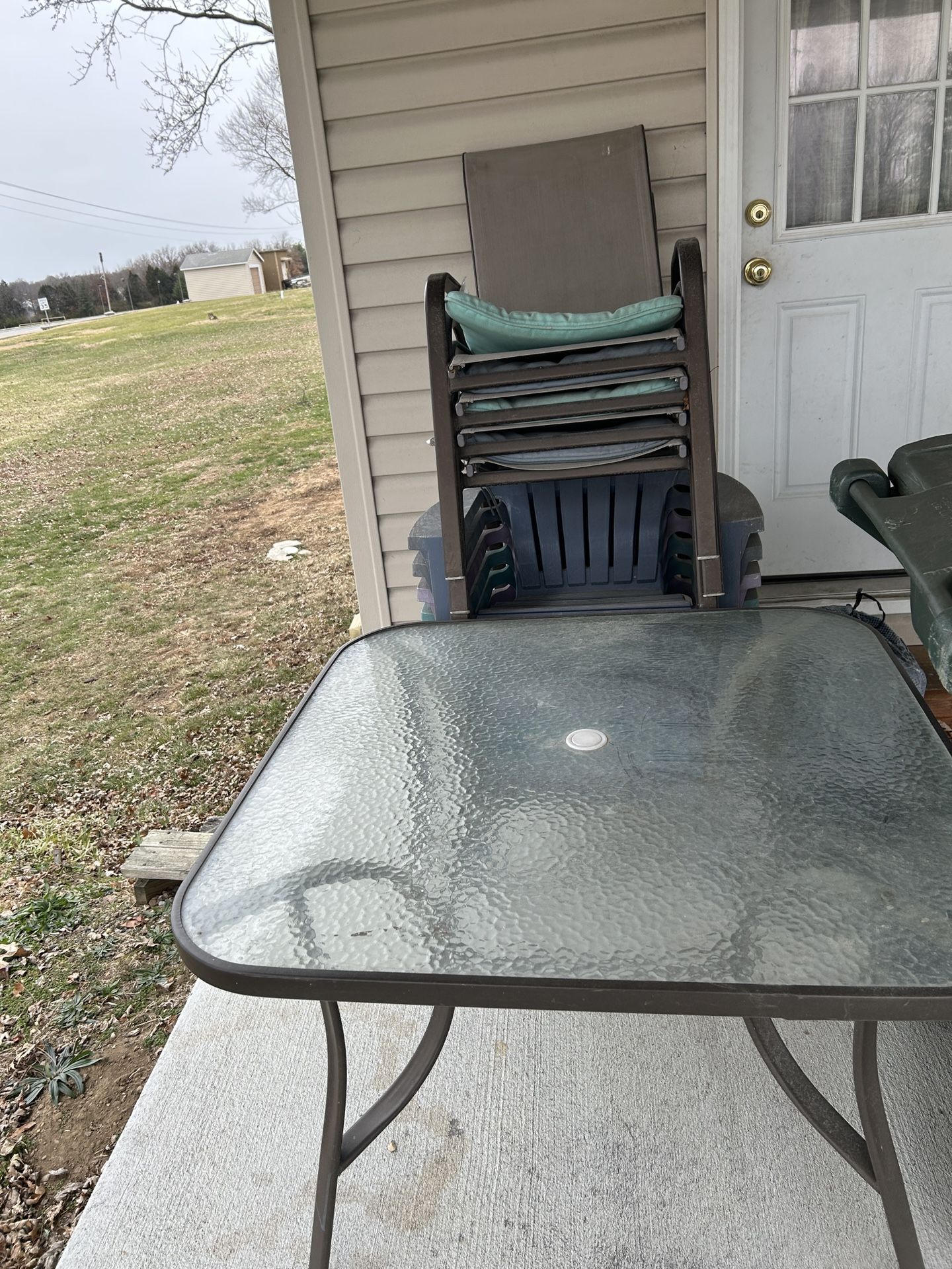 5pc Outdoor Table With Chairs