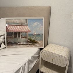 Room Decor bundle , Art frame and nightstand