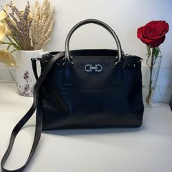 Salvatore Feragamou Black Bag