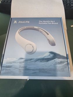 JISULIFE brand bladeless neck fan