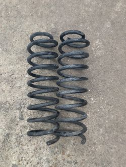 Front springs used