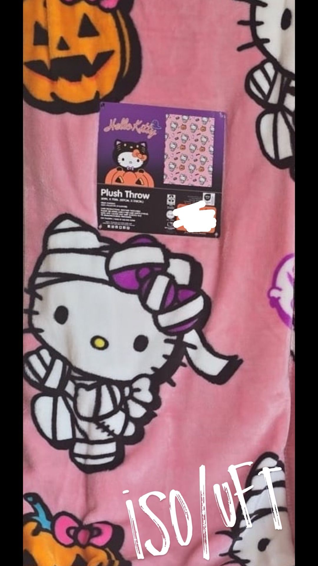 Hello Kitty Mummy Throw