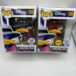 Funko Pop! Disney Darkwing Duck #1328 Combo w/ Limited Edition Chase