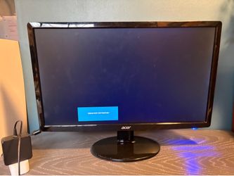 Acer 20” Monitor with all cables