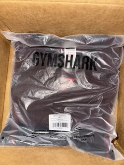 Gymshark Onyx 5.0 Seamless T-shirt Black/Carmine Red size small
