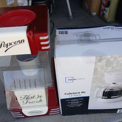 Movie Popcorn Maker & Coffee Pot