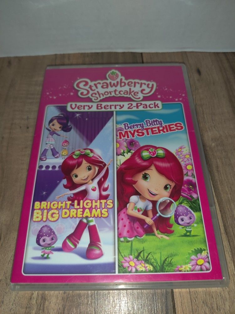 Strawberry Shortcake Very Berry 2-Pack (DVD, 2015). Packaging has some wear from age and use. Sold as is