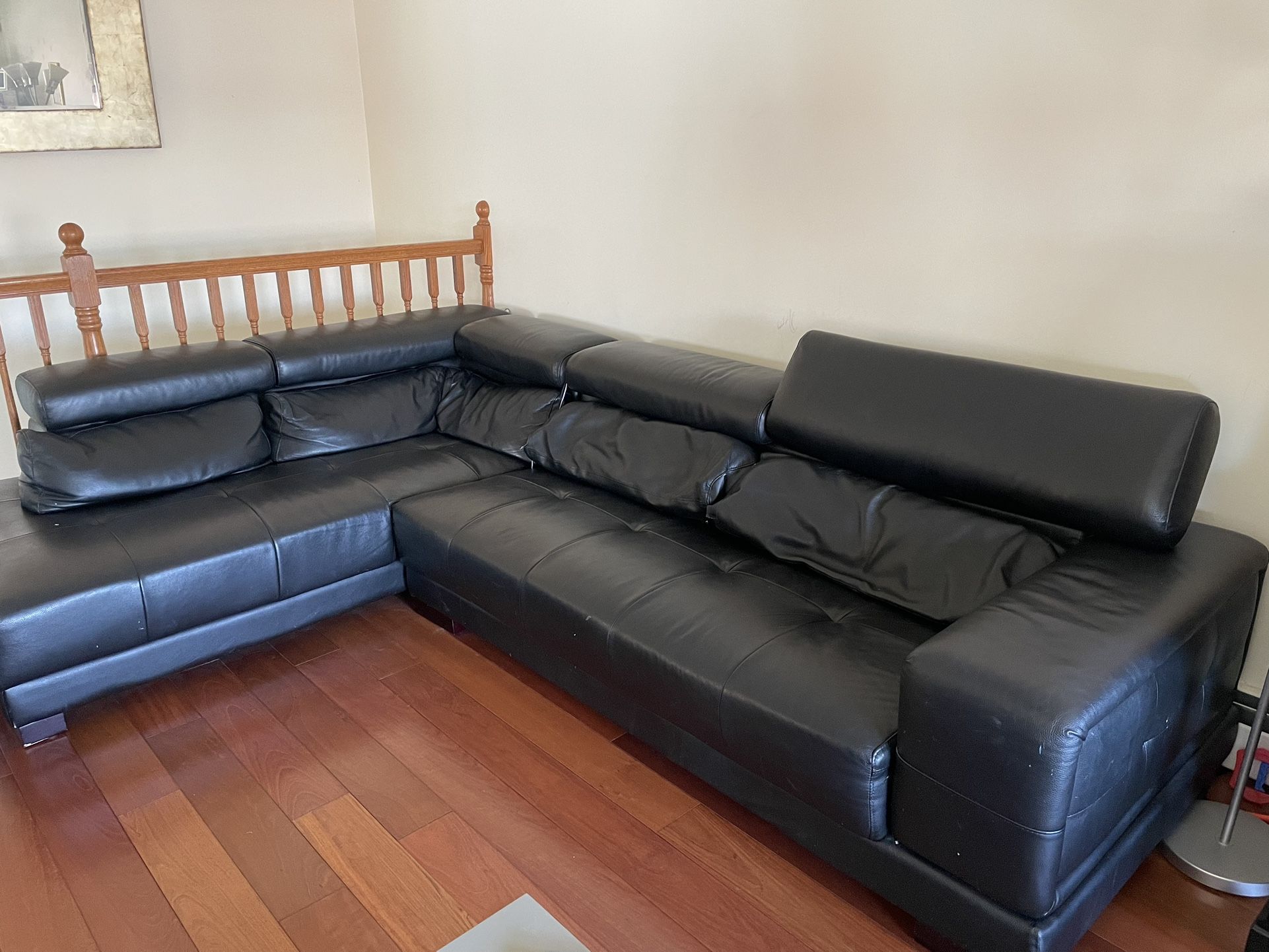 Black Sectional Sofa