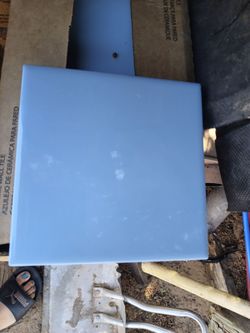 6x6 blue tile