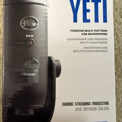 Logitech Creators Blue Yeti USB Microphone 