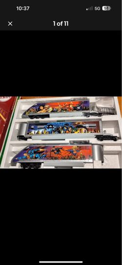 DC Comics Superhero Toy Train Set