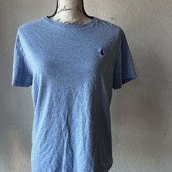 Polo Ralph Lauren Basic T-Shirt Blue Tee Small Logo M
