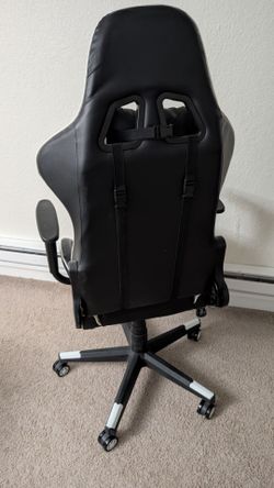 Homall S-Racer Gaming & Desk Chair (Black/White)