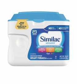 2 Baby formula Tub