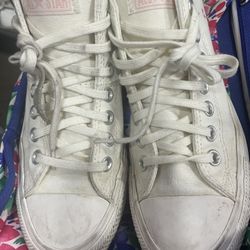 Chuck Converse Canvas Floral Embroidered Shoes Size 7