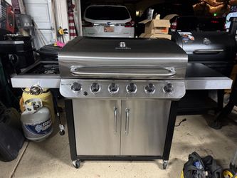  Charbroil 6 Burner, Side Burner - $225 OBO