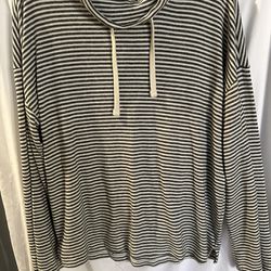 Lucky Brand Stripped Shirt - Size Large