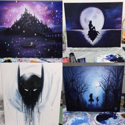 Disney paintings