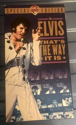 Elvis Presley VHS That’s The Way It Is