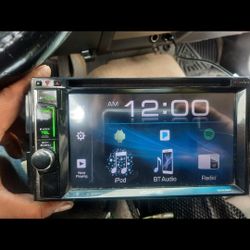 STEREO KENWOOD CD DVD AUX USB BLUETOOTH GOOD CONDICIÓN ABLO ESPAÑOL 