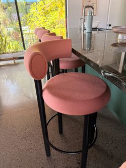 5 High stools mid century style