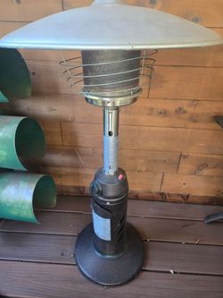 Tabletop propane gas heater