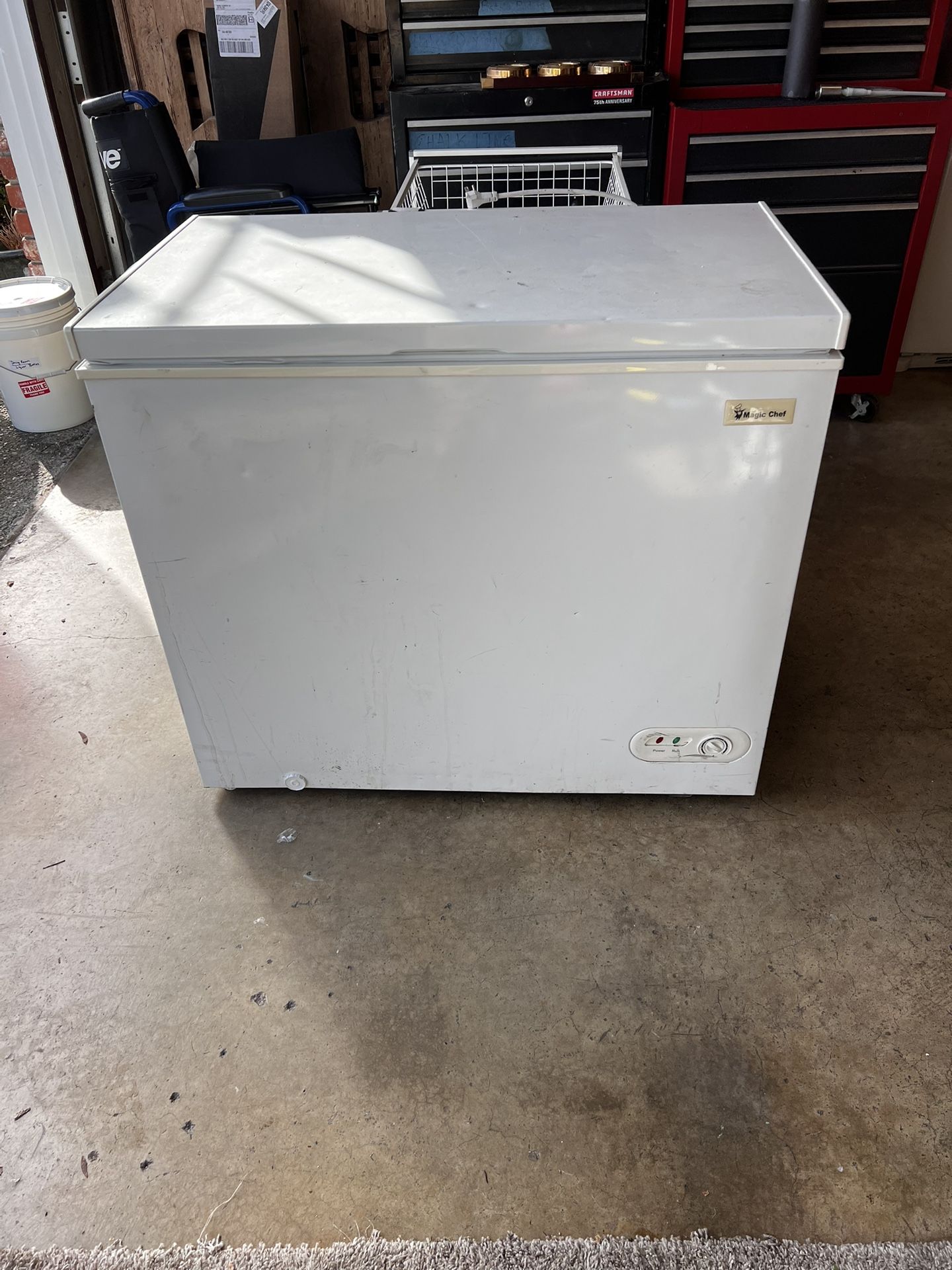 Magic Chef Chest Freezer Works Great