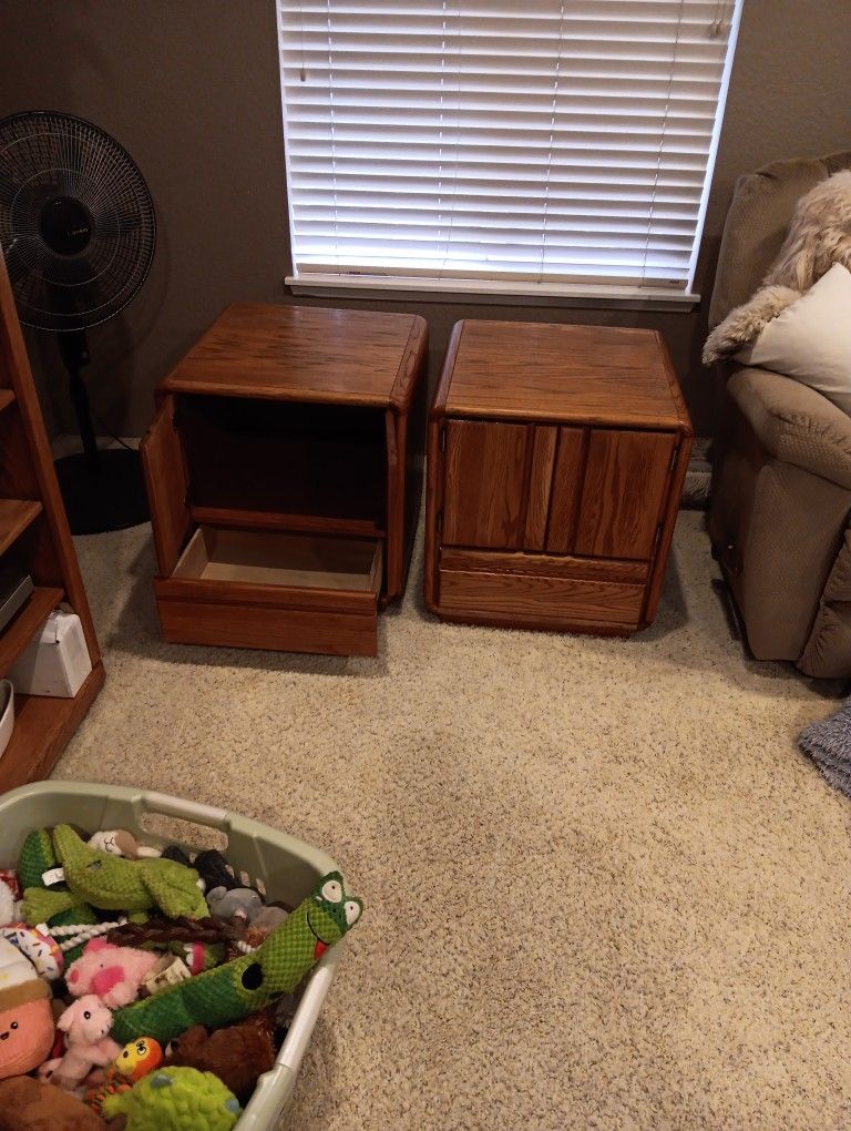 Oak End Tables