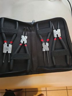 Snap ring pliers