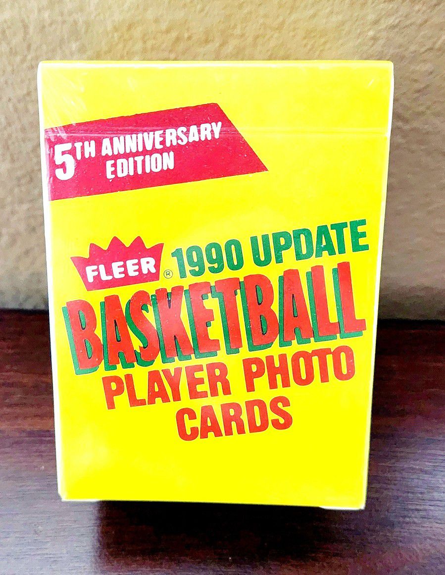 1990-91 Fleer Update Basketball Factory Sealed Cards Set (Gary Payton RC)
