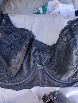 Cacique Black Lace Bra - 42DDD