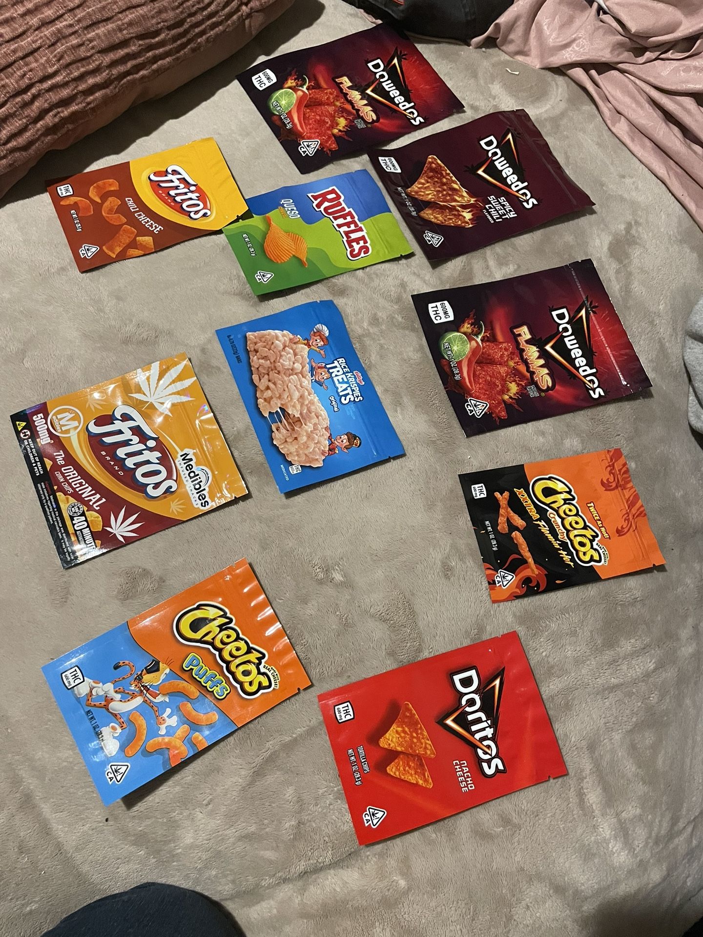 Smell proof bags