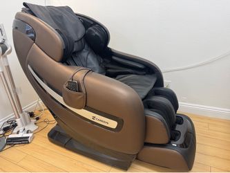 Caresys 4D Massage Chair in brown