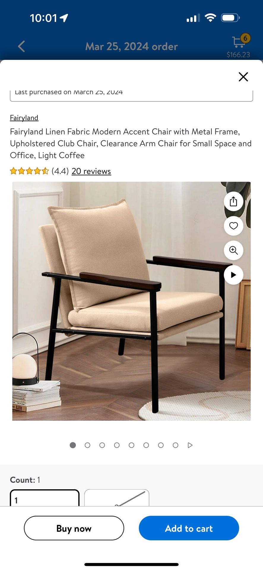 Modern Accent Chair 