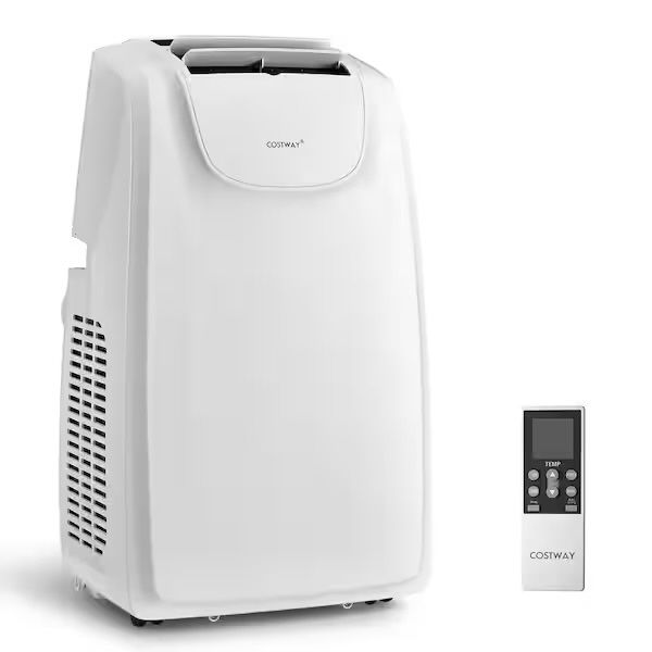 11,500 BTU ASHRAE Dual Hose Portable Air Conditioner 3-in-1 AC Unit 400 Sq. Ft. w/Remote Control
