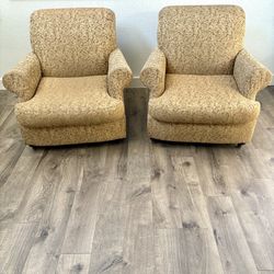 Pair Of Arm Chairs 
