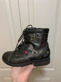 Justice boots for girls size 4