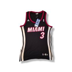 Small Miami Heat DwayneWade #3 Women's Jersey New With Tags