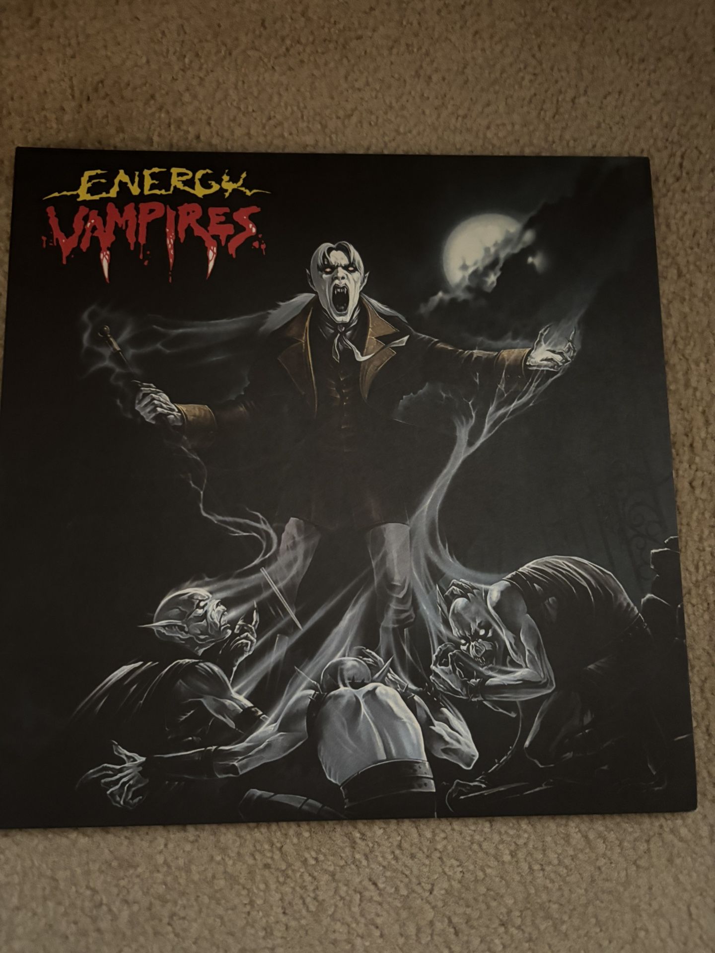 ENERGY VAMPIRES RE-ISSUE 2 LP SET BLACK VINYLS