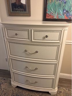 White bedroom set