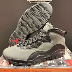 Nike Air Jordan 10 Retro Shadow Charred Grey HJ6779-001 - Size 12.5 Men