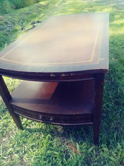 antique coffee table mahogany