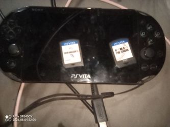 Psvista with two games