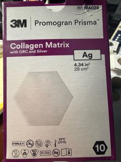 3M Promogran Prisma Collagen Matrix Wound Dressing