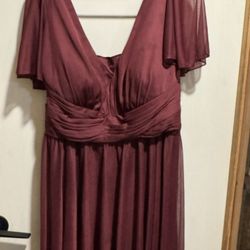David’s Bridal Bridesmaid Dress 