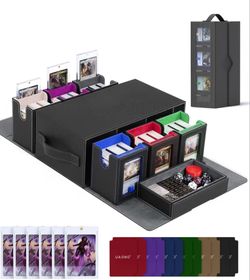 Commander Deck Box for MTG, 6-Deck Modular Card Case